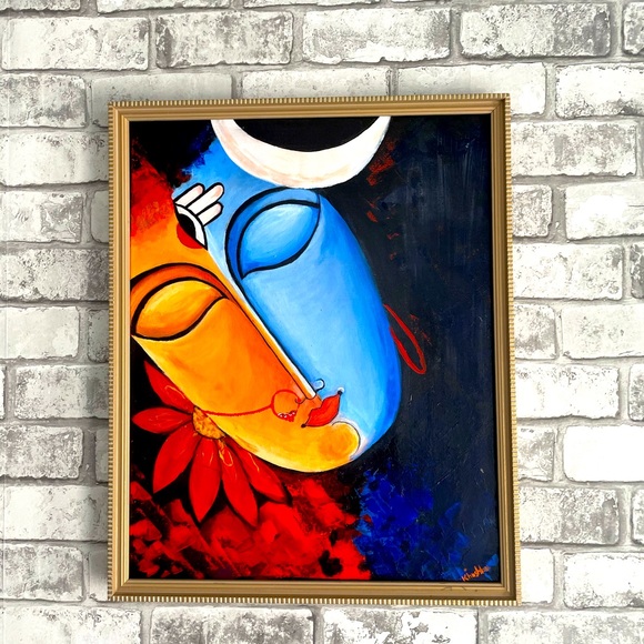 Acrylic Canvas Painting - Picture 1 of 2